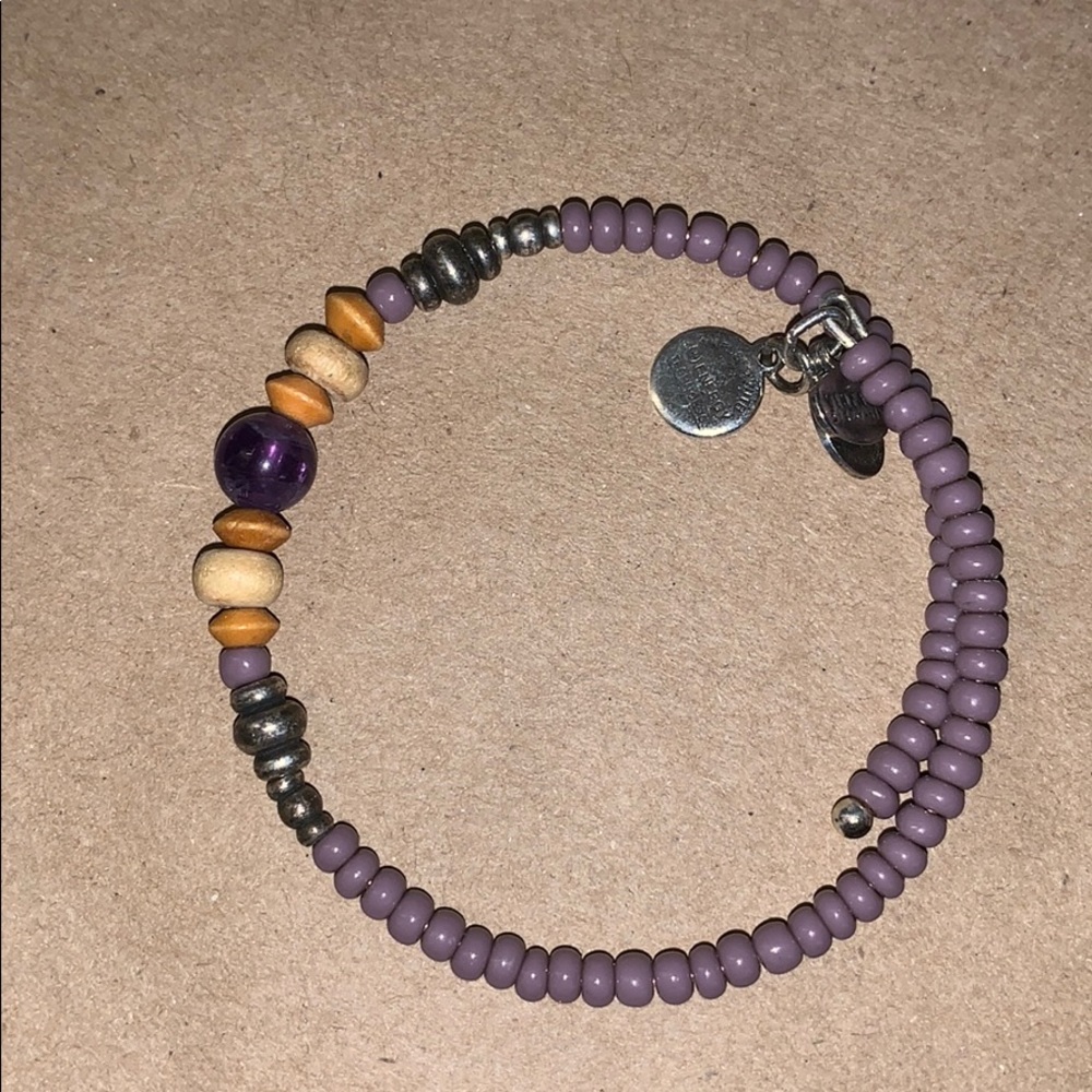 Alex and Ani Vintage Sixty-Six Purple